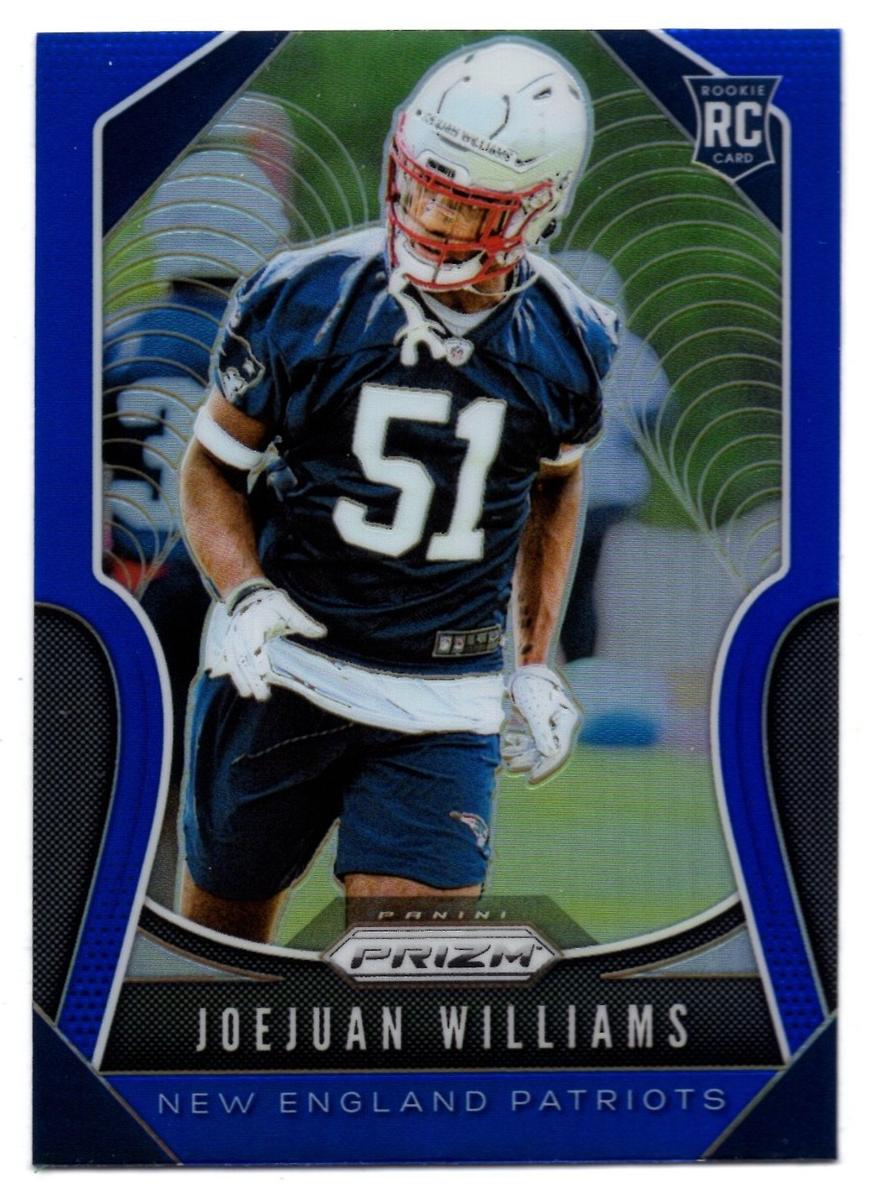 2019 Panini Prizm Football Prizm Blue Joejuan Williams #398