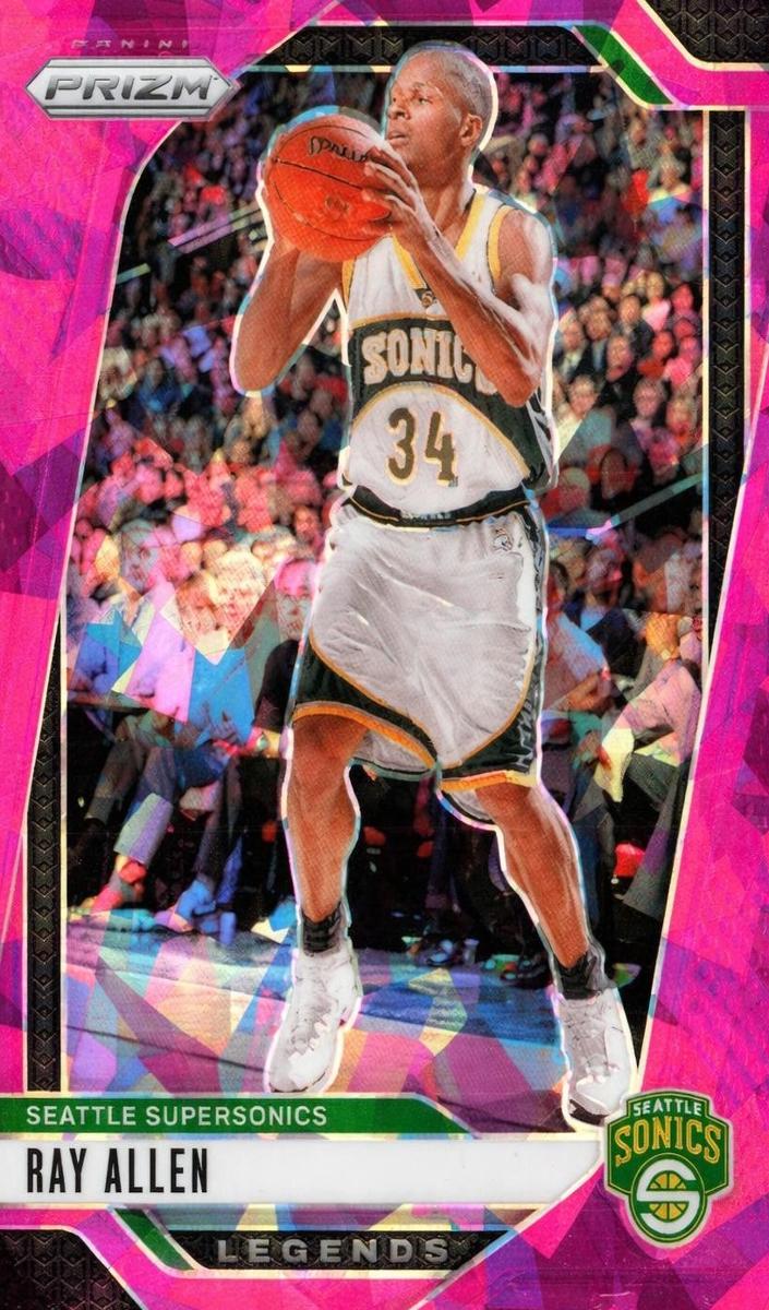 2024 Panini Prizm Basketball Pink Ice Ray Allen #300