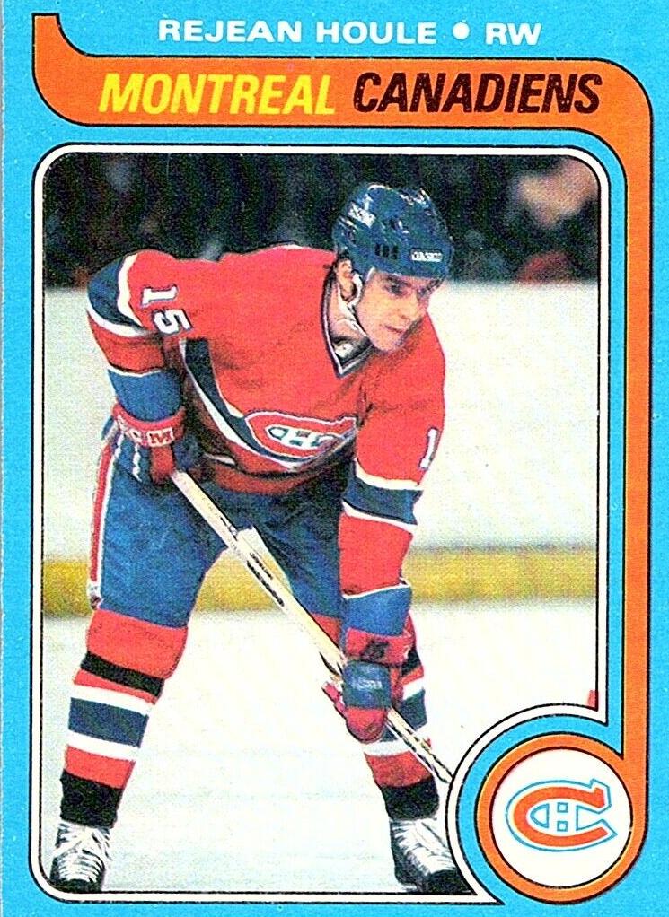 1979 O-Pee-Chee Hockey Rejean Houle #34