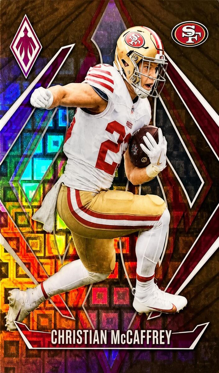 2024 Panini Phoenix Football Bronze Pandora Christian McCaffrey #26 SGC 9.5