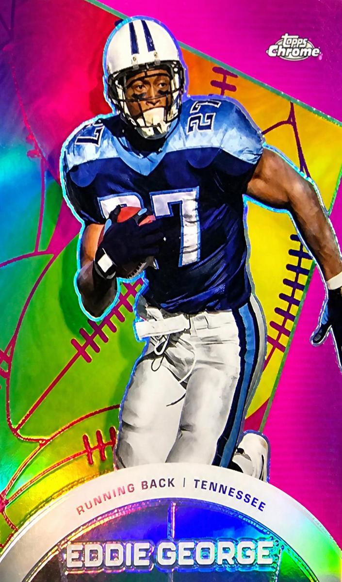 2023 Topps Composite Football Pink Refractor Eddie George #CAE-16