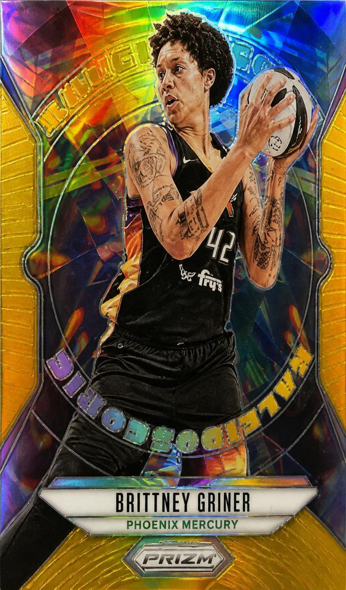 2024 Panini Prizm WNBA Basketball Gold Brittney Griner #8