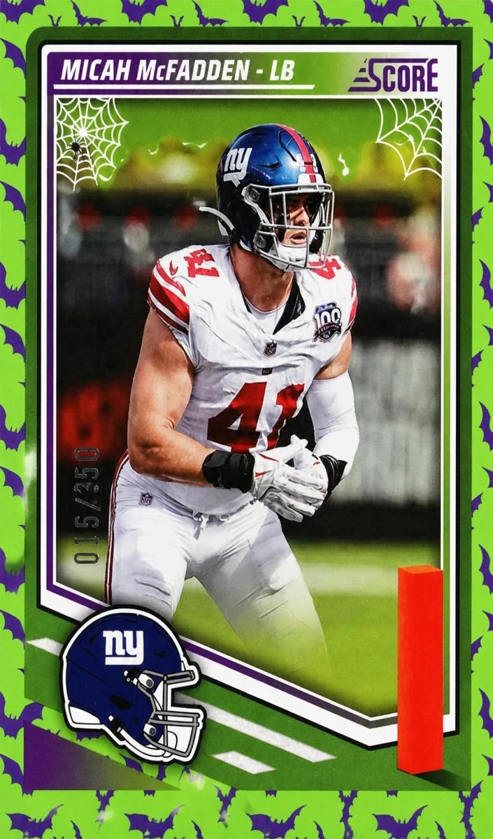 2025 Panini Score Football Bats Micah McFadden #216