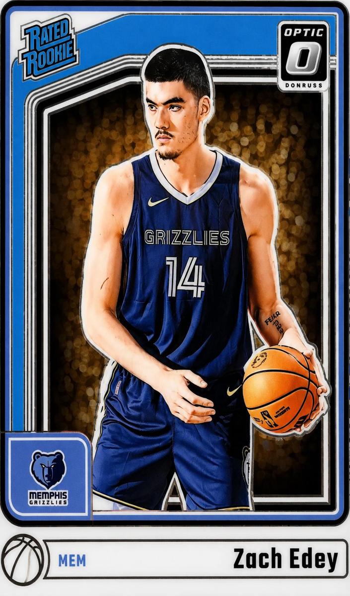 2024 Donruss Optic Basketball Zach Edey #288
