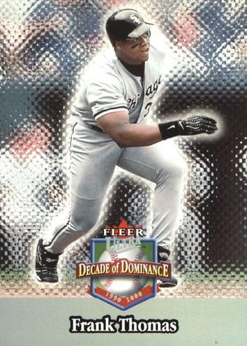 2001 Fleer Ultra Baseball Frank Thomas #8DD