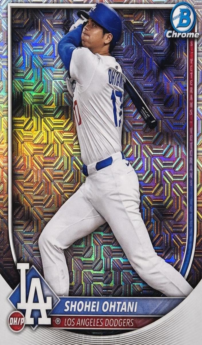 2025 Bowman Chrome Mega Box Baseball Shohei Ohtani #17 PSA 9