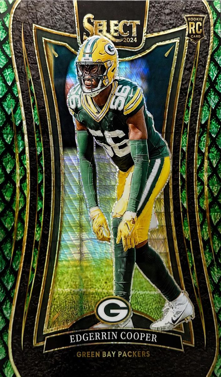 2024 Panini Select Football Dragon Scale Edgerrin Cooper #333