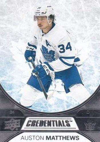 2021 Upper Deck Credentials Hockey Auston Matthews #5