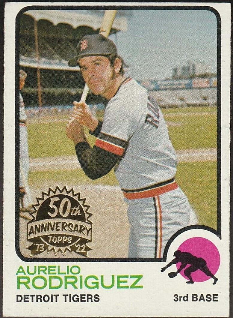 1973 Topps Baseball Aurelio Rodriguez #218