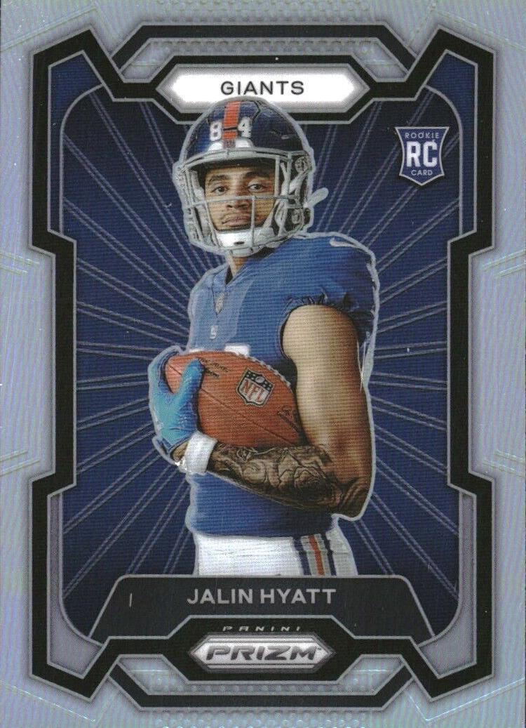2023 Panini Prizm Football Silver Jalin Hyatt #311 PSA 9