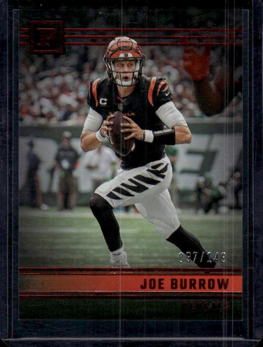 2022 Panini Chronicles Football Red Joe Burrow #PA-34