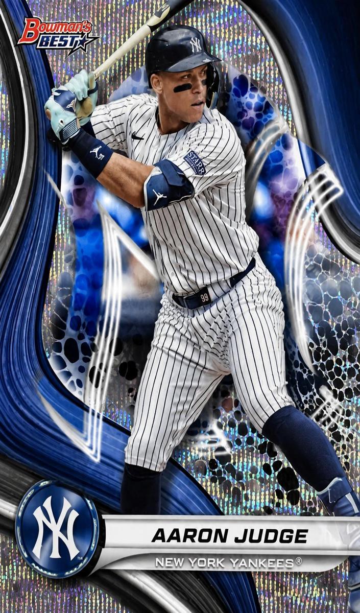 2024 Bowman's Best Baseball Wave Aaron Judge #43 PSA 10