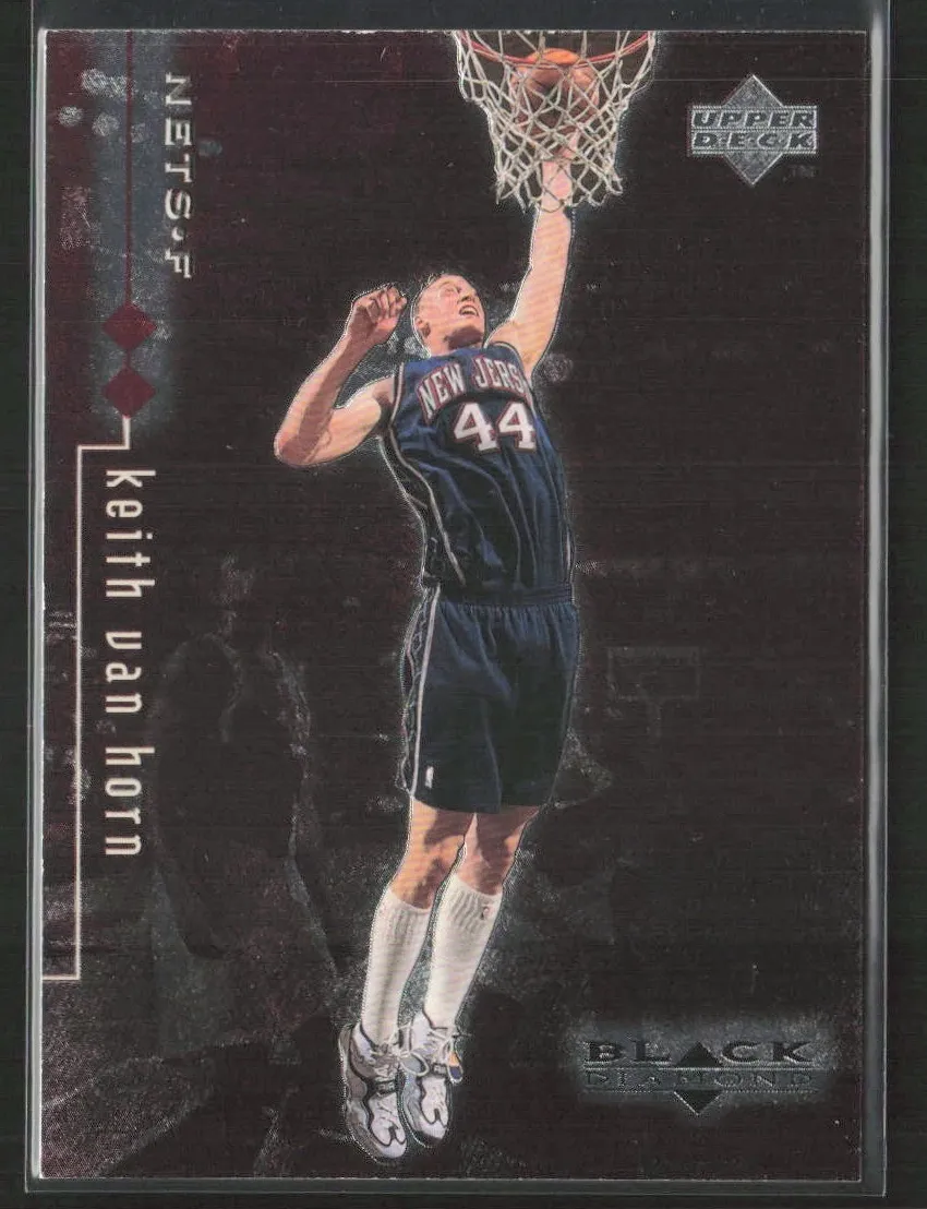 1998 Upper Deck Black Diamond Basketball Double Keith Van Horn #60