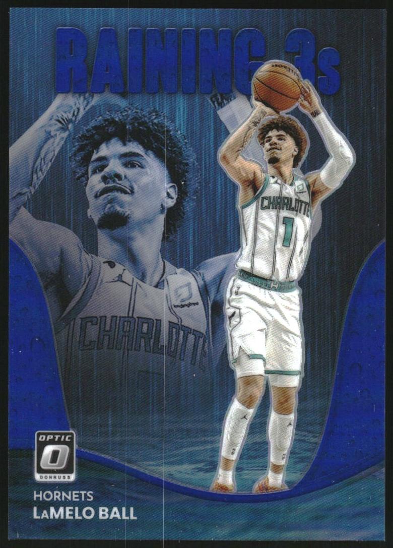 2022 Donruss Optic Basketball Blue LaMelo Ball #12