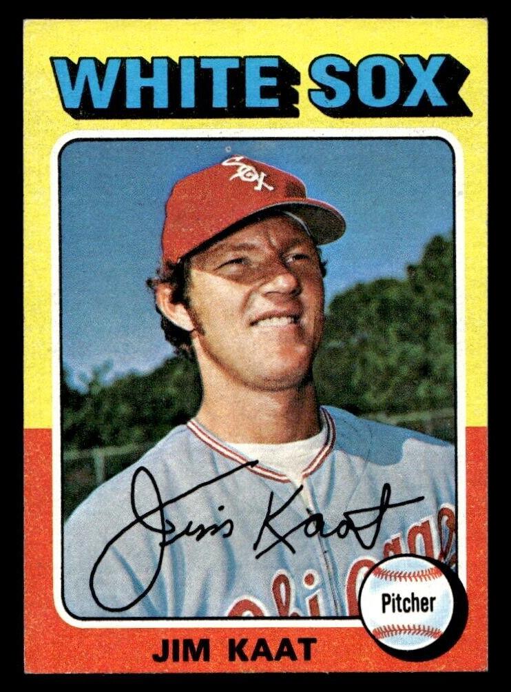 1975 Topps Mini Baseball Jim Kaat #243