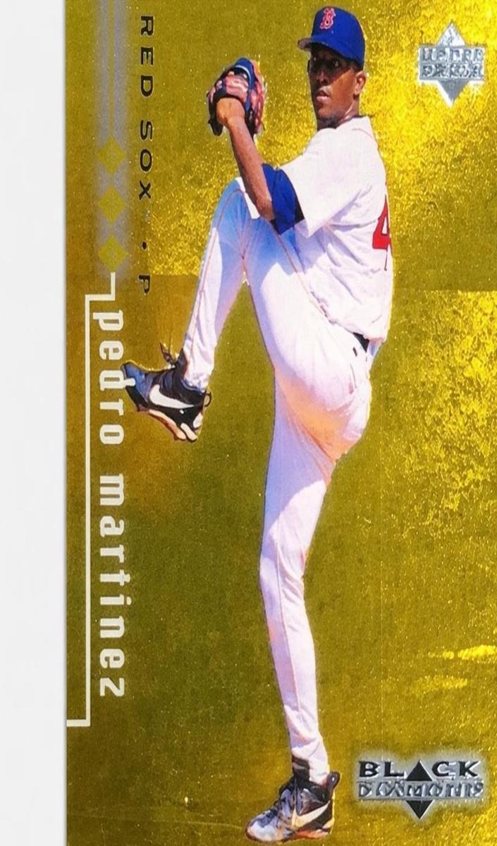 1999 Upper Deck Black Diamond Baseball Triple Pedro Martinez #17