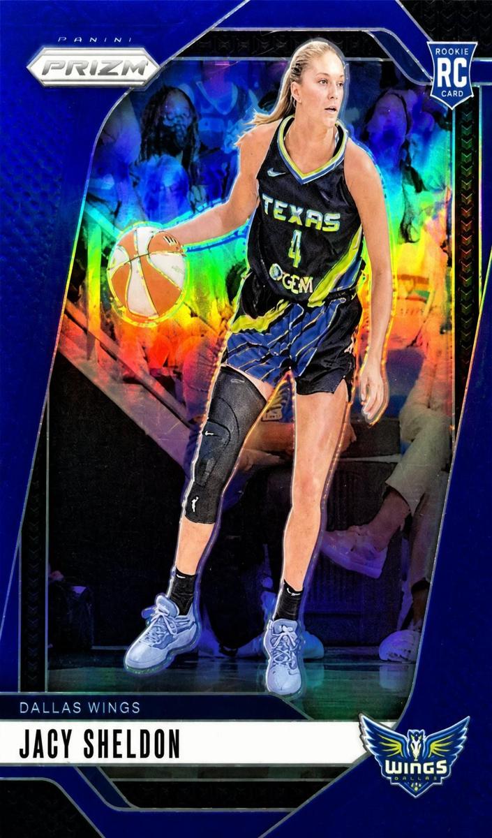 2024 Panini Prizm WNBA Basketball Blue Jacy Sheldon #4