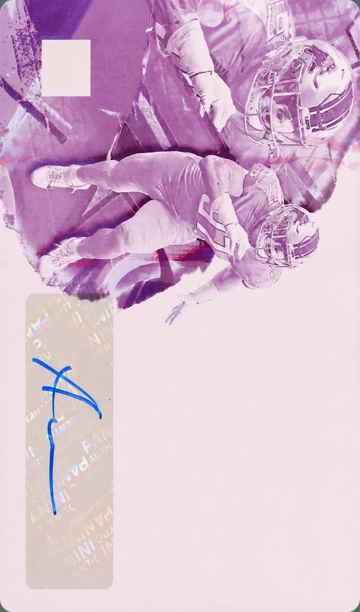 2023 Panini Impeccable Football Printing Plate Magenta Aidan Hutchinson #19