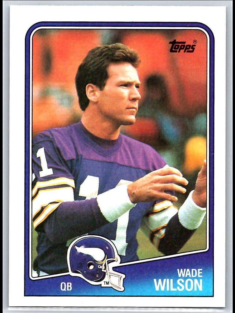 1988 Topps Football Wade Wilson #147 PSA 10