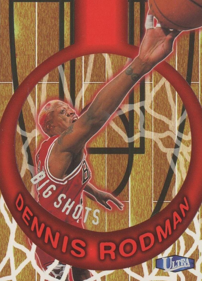 1997 Fleer Ultra Basketball Dennis Rodman #5 PSA 9
