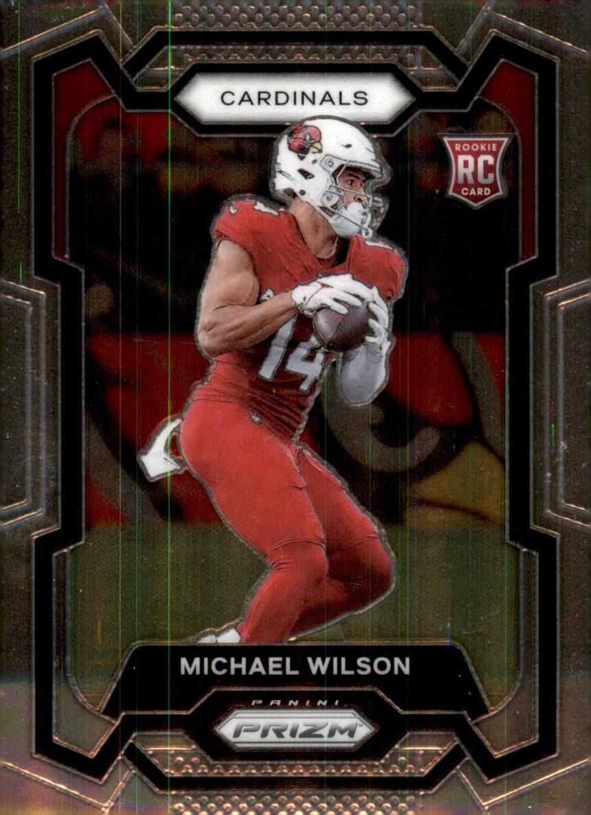 2023 Panini Prizm Football Michael Wilson #303 PSA 9
