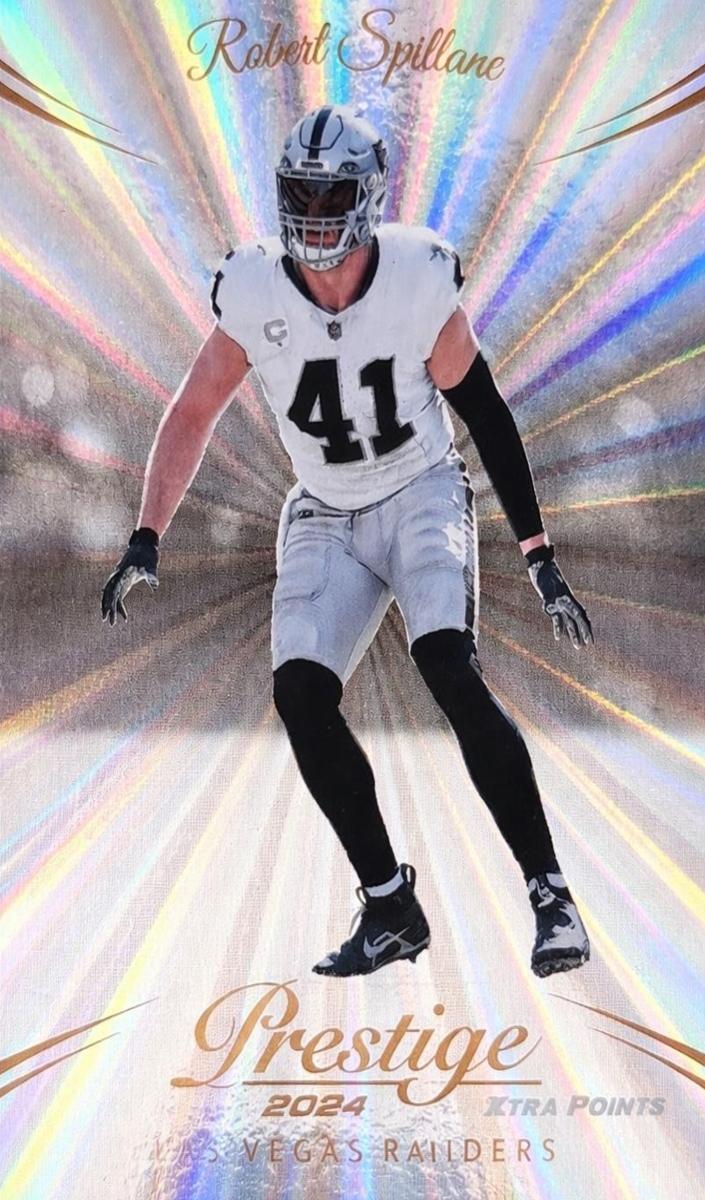 2024 Panini Prestige Football Sunburst Xtra Points Robert Spillane #161