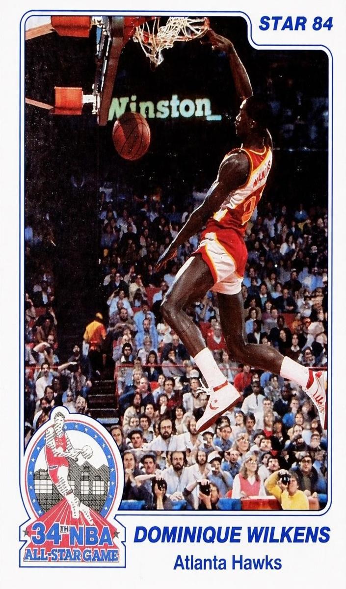 1984 Star Basketball Dominique Wilkins #9 BGS 9