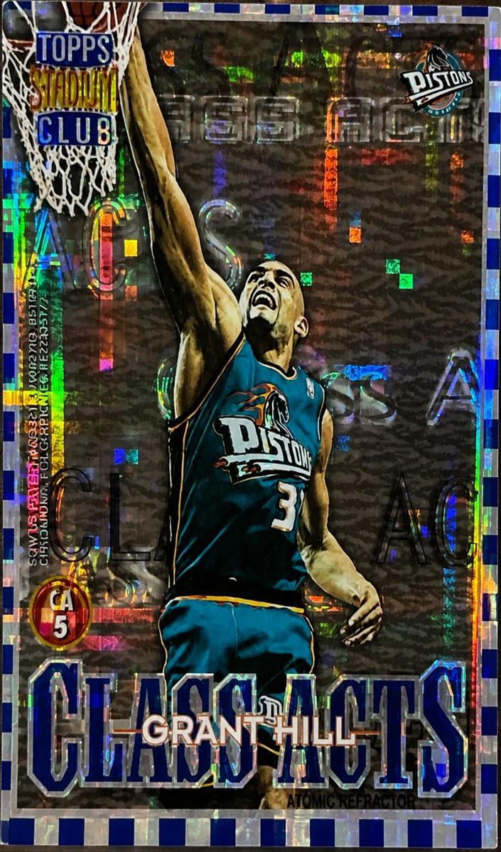 1996 Topps Stadium Club Basketball Grant Hill #CA5