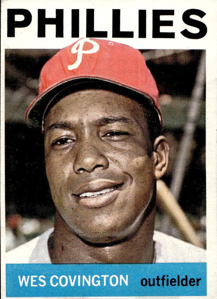 1964 Topps Baseball Wes Covington #208 PSA 7.5