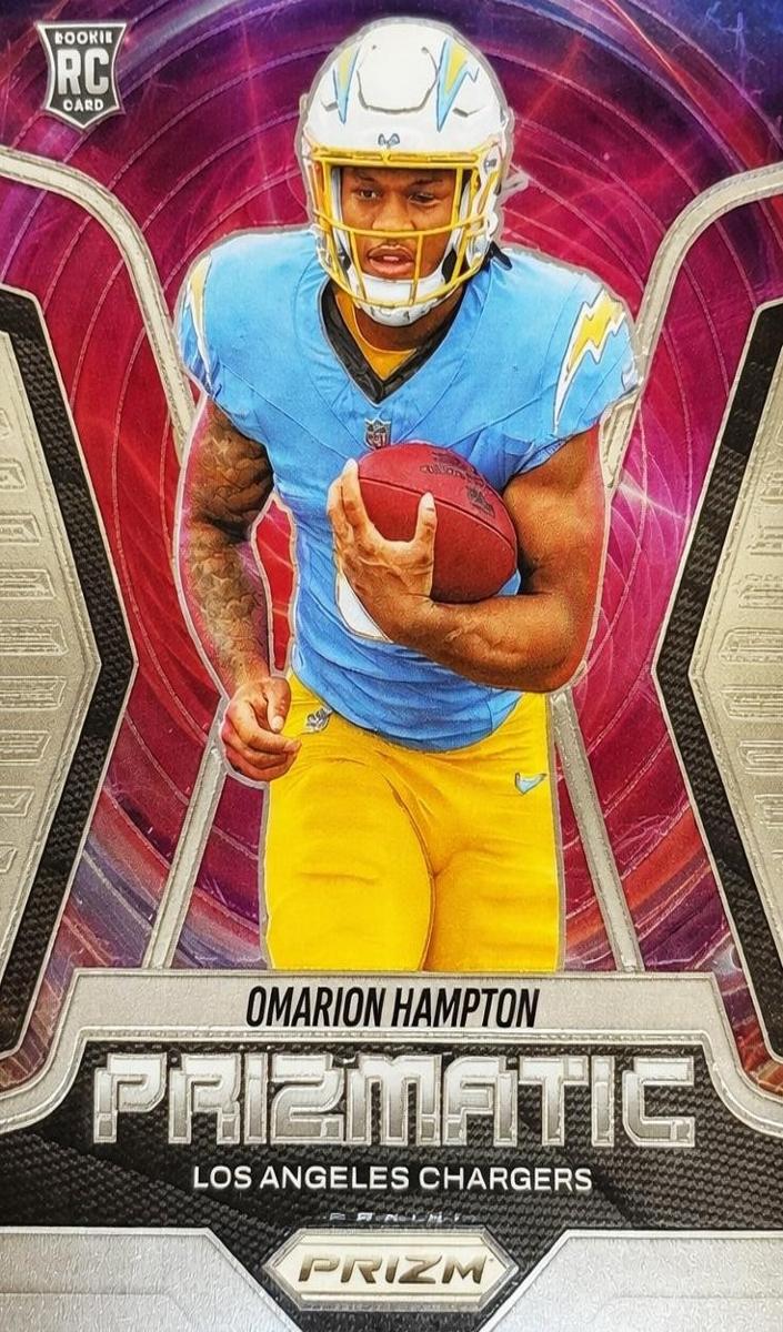 2025 Panini Prizm Football Omarion Hampton #9