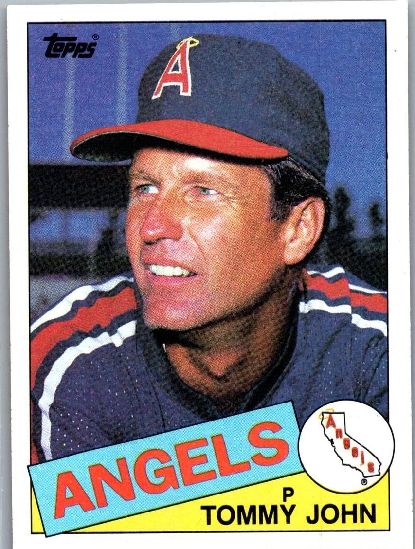 1985 Topps Baseball Tommy John #179 PSA 10