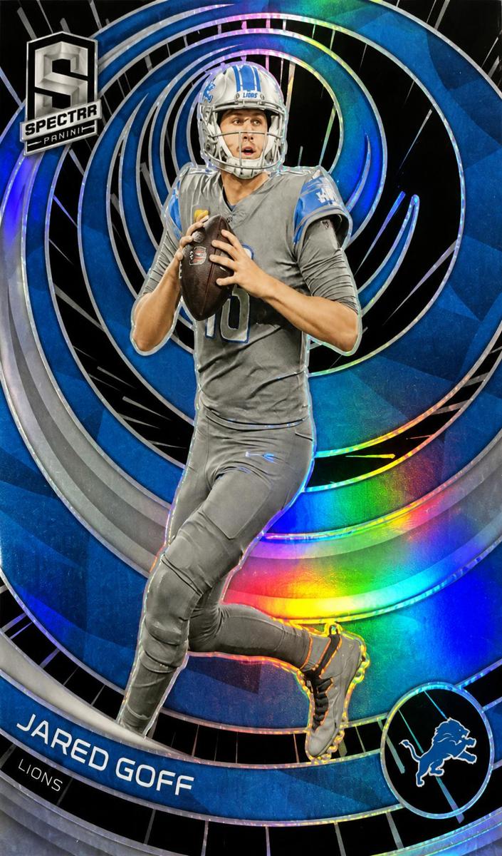 2023 Panini Spectra Football Hyper Jared Goff #32 SGC 9.5