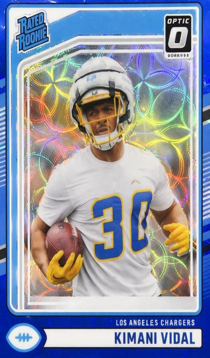 2024 Panini Donruss Football Blue Scope Kimani Vidal #355