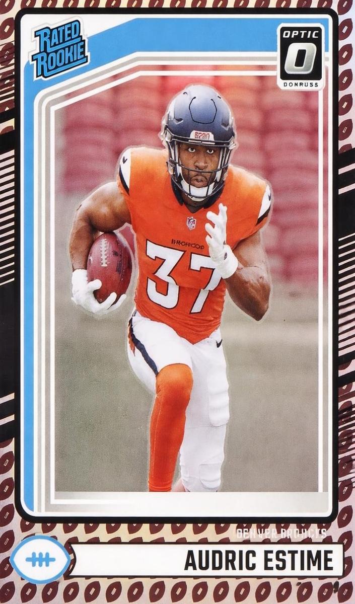 2024 Panini Donruss Football Football Emoji Audric Estime #335