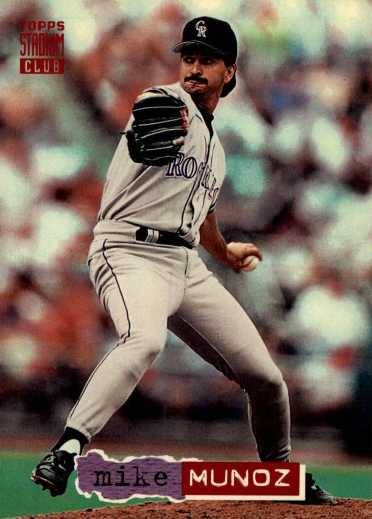 1994 Topps Stadium Club Baseball Mike Munoz #492