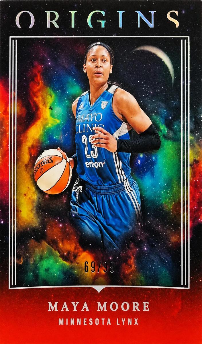 2024 Panini Origins WNBA Basketball Red Maya Moore #64