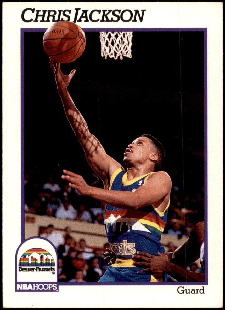 1991 Hoops Basketball Chris Jackson #52 PSA 9