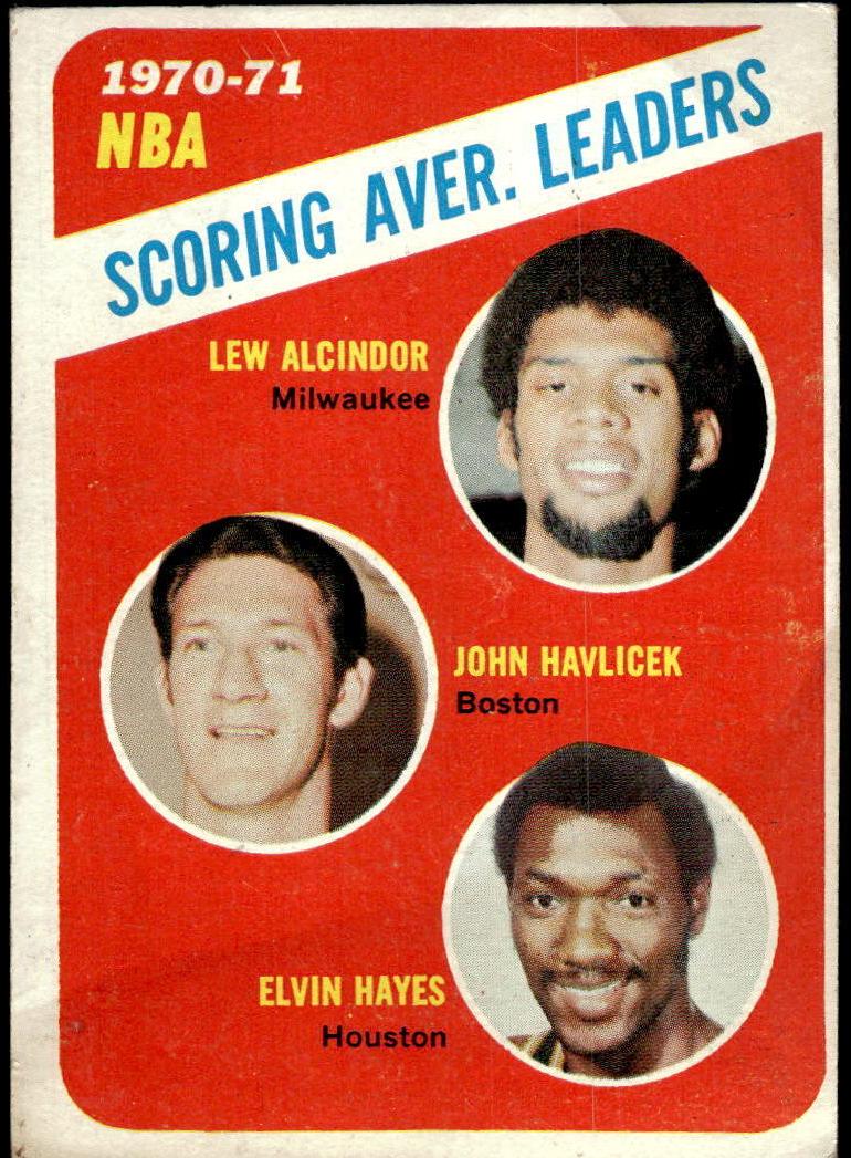 1971 Topps Basketball Lew Alcindor #139