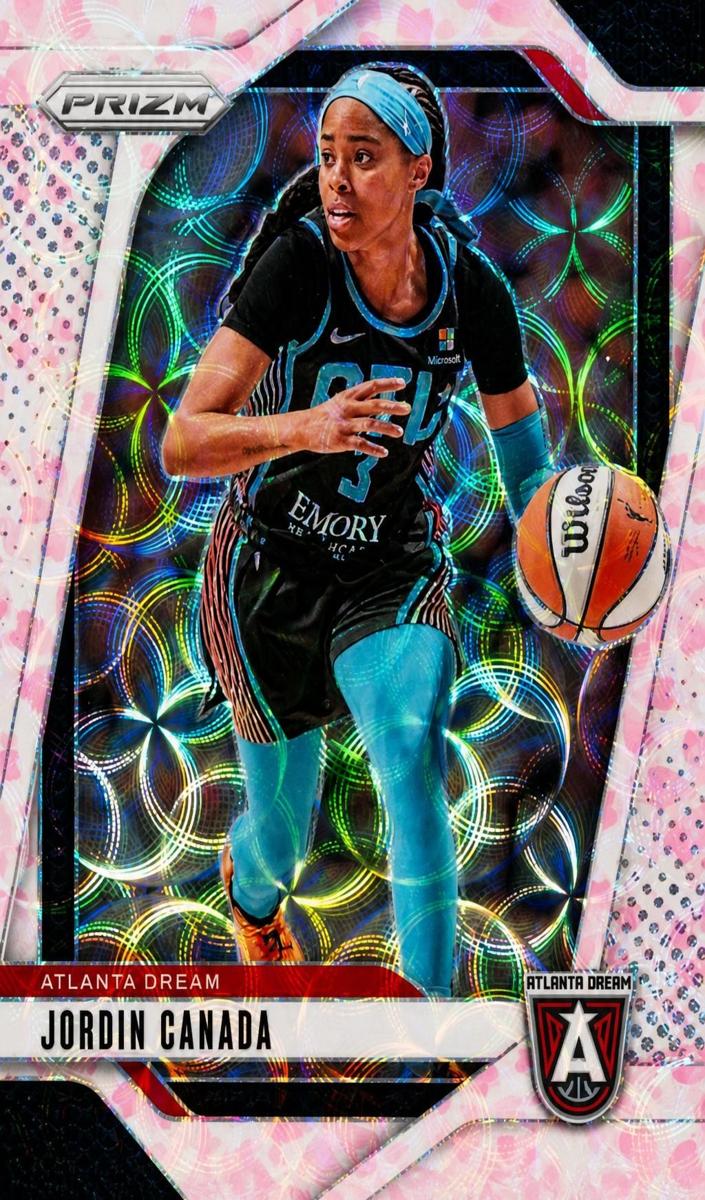 2024 Panini Prizm WNBA Basketball Cherry Blossom FOTL Jordin Canada #91