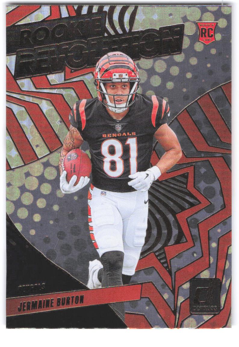 2024 Panini Donruss Football Jermaine Burton #38