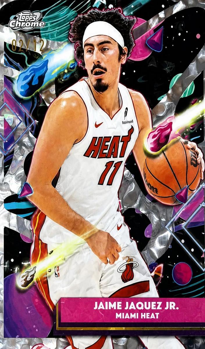 2025 Topps Cosmic Chrome Basketball Jaime Jaquez Jr. #6 CGC AUTH
