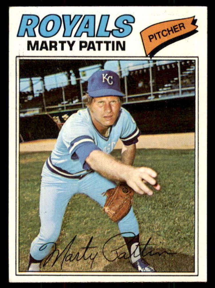 1977 Topps Baseball Marty Pattin #658 PSA 9
