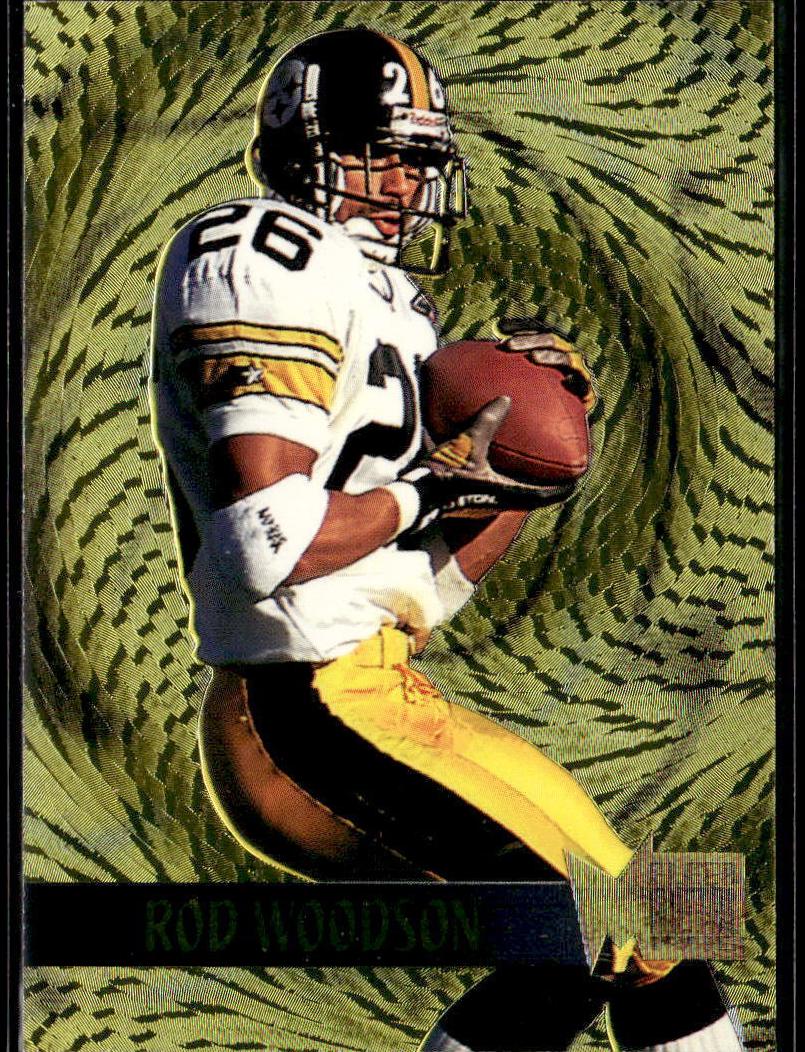 1995 Fleer Metal Football Rod Woodson #17