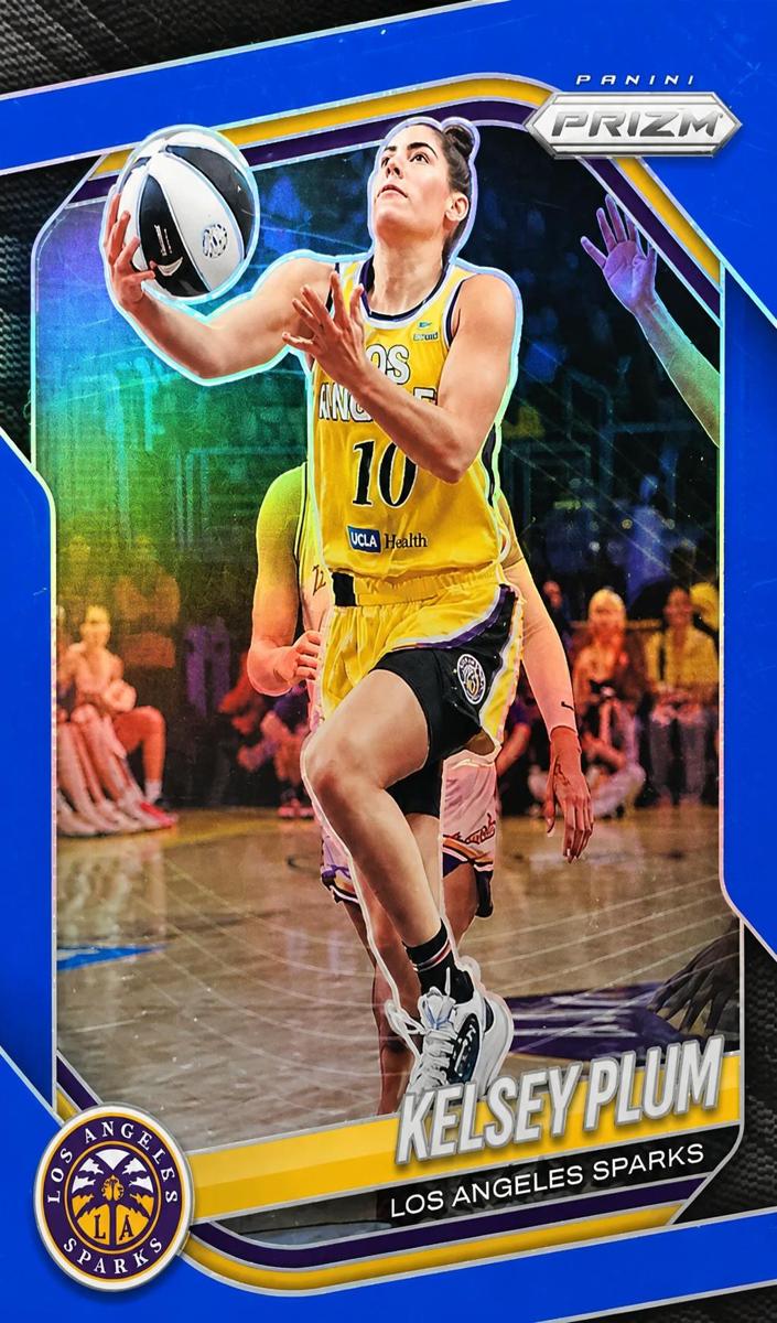 2025 Panini Prizm WNBA Basketball Blue Kelsey Plum #59