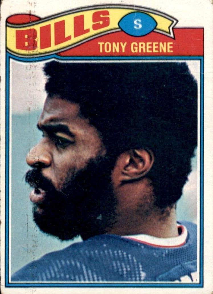 1977 Topps Football Tony Greene #431 PSA 8