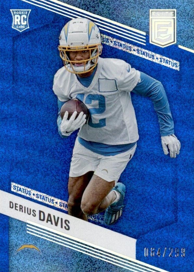 2023 Donruss Elite Football Status Sparkle Derius Davis #131