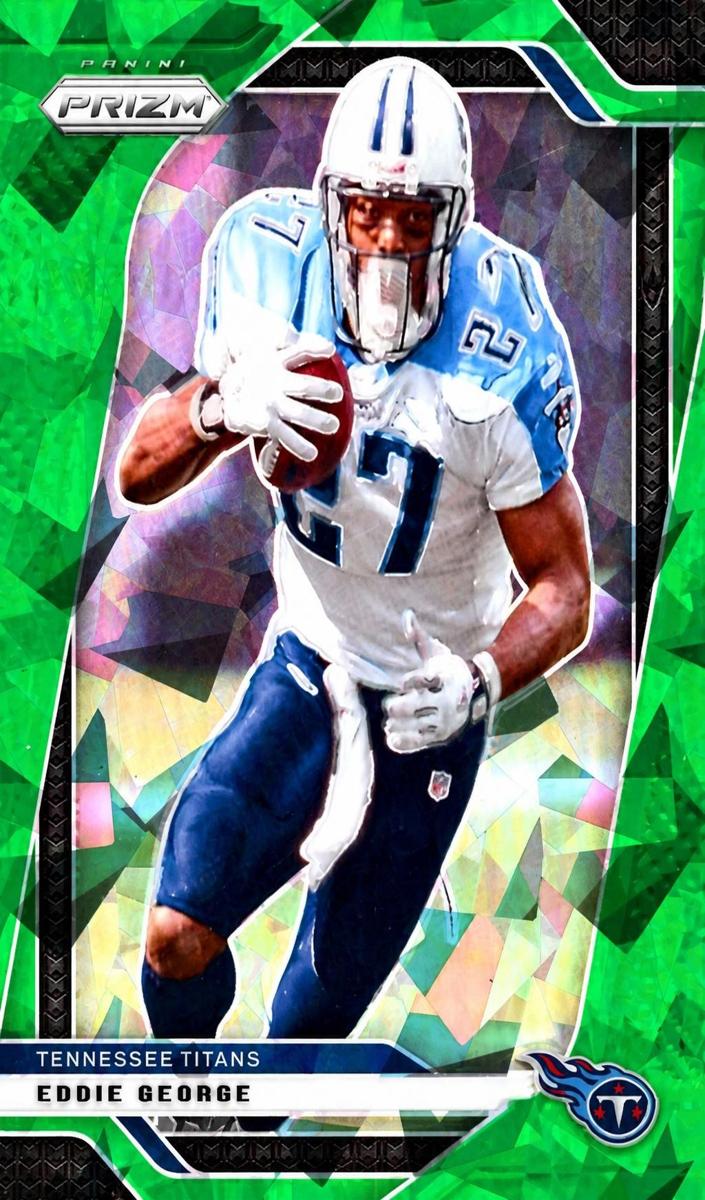 2024 Panini Prizm Football Green Ice Eddie George #285