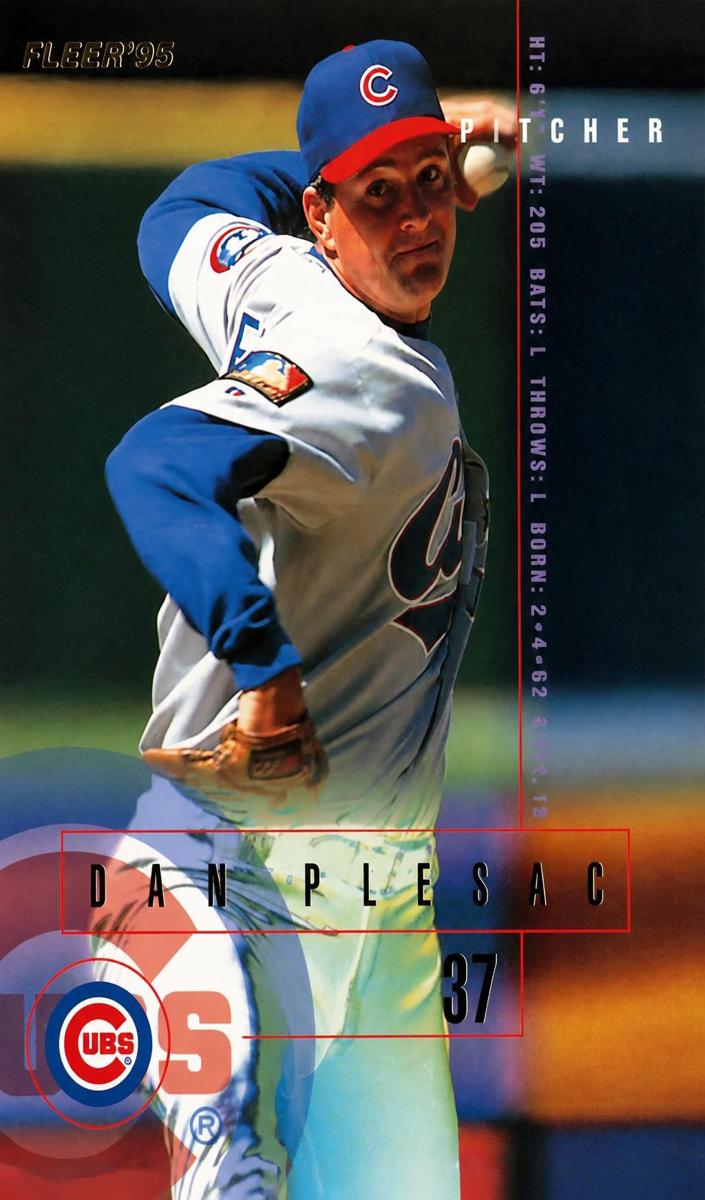 1995 Fleer Baseball Dan Plesac #421