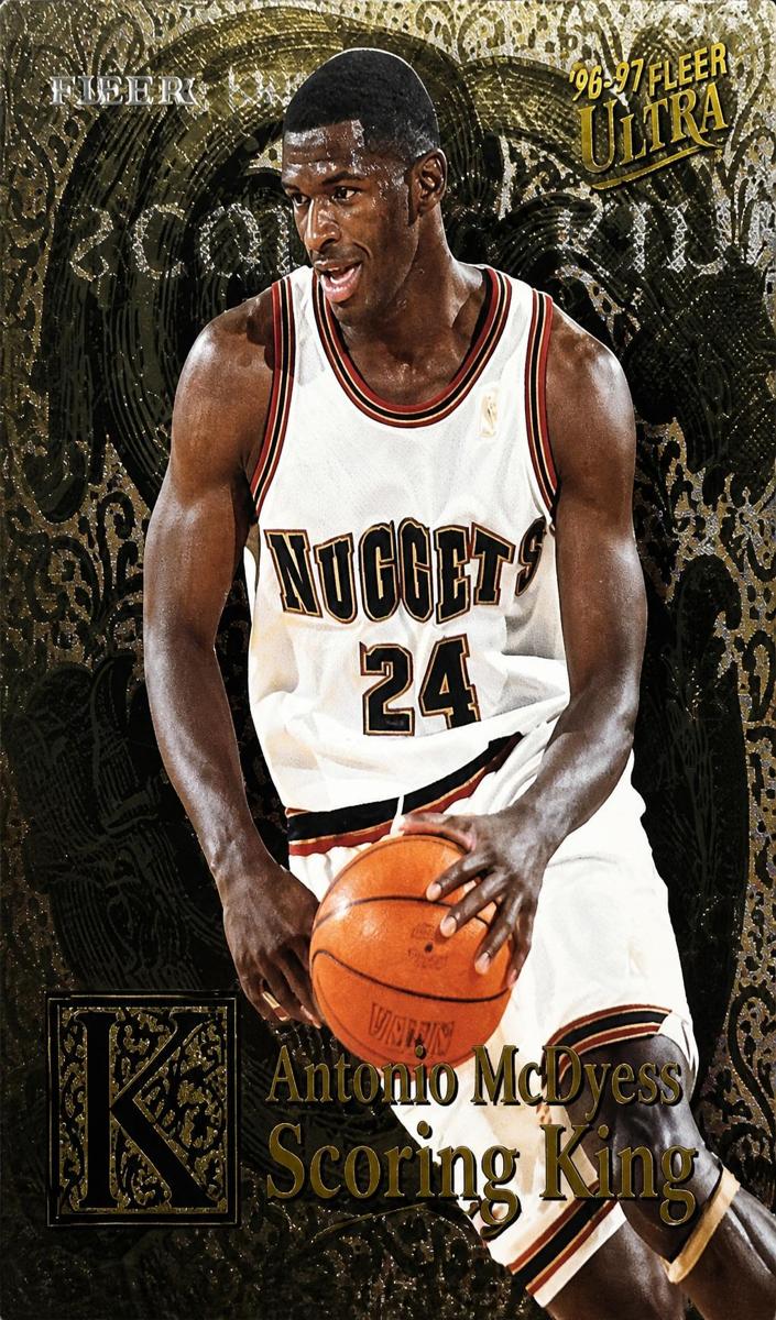 1996 Fleer Ultra Basketball Plus Antonio McDyess #7