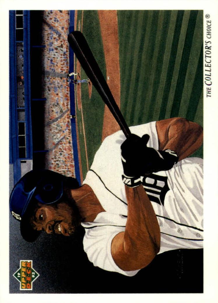 1992 Upper Deck Baseball Cecil Fielder #96